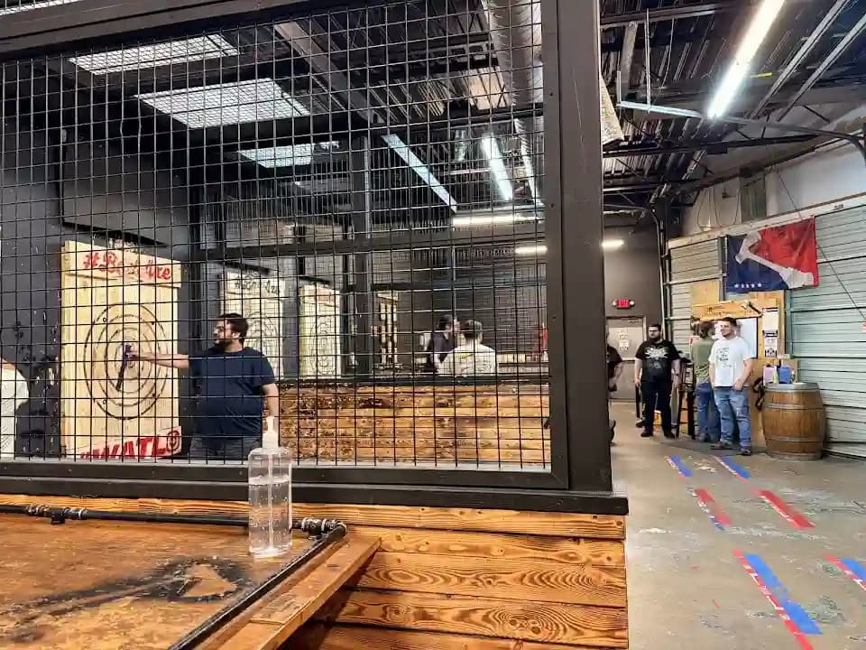 Photo of Bad Axe Throwing Burlington axe throwing activities in Toronto