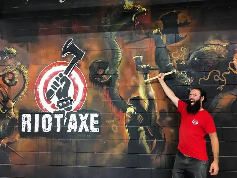 Riot Axe - axe throwing in Toronto - Top rated