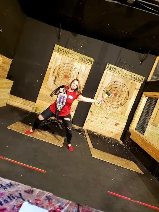 Photo of Axe Throwing Tampa axe throwing activities in Tampa
