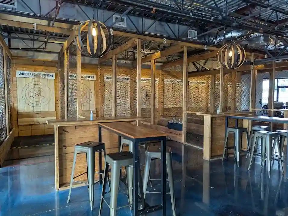 Photo of Highland Axe Throwing axe throwing activities in Tampa