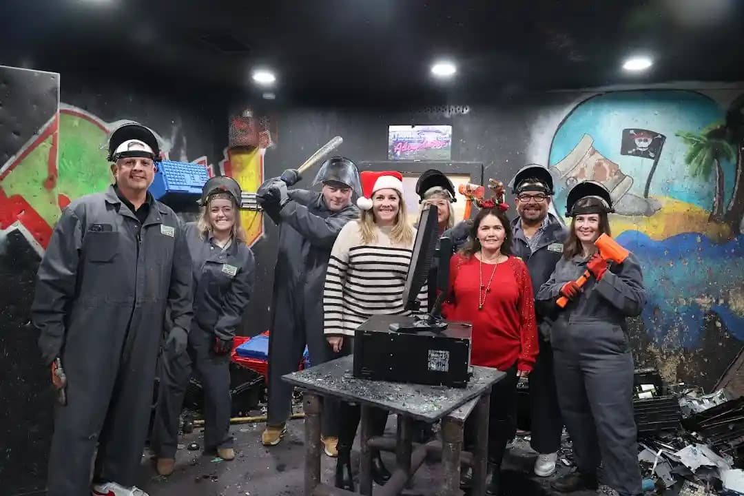 rage rooms experience at Unchartered Adventures Kyle located in Austin