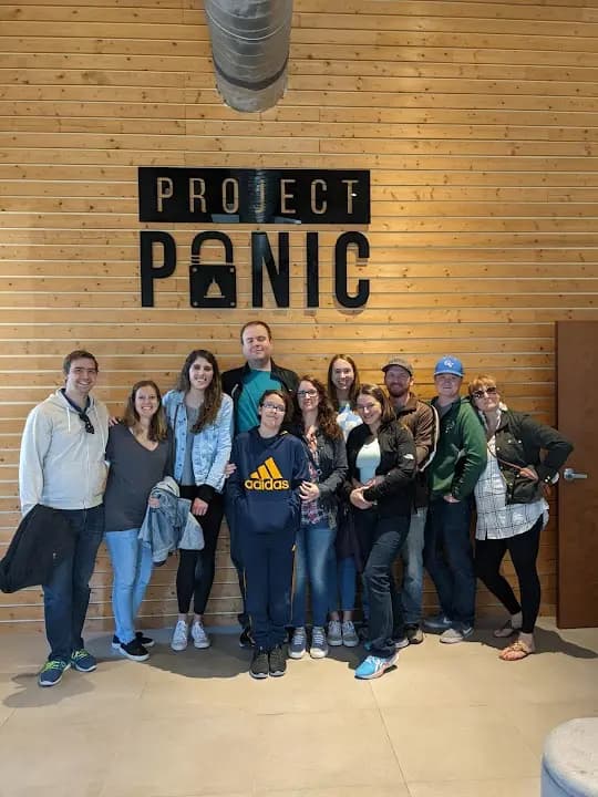 Interior view of Project Panic Escape Room - Austin escape rooms facility in Austin
