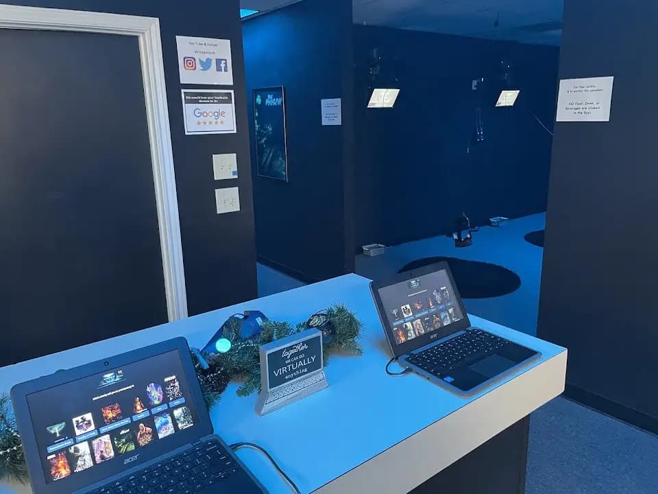 vr games experience at VirtropolisVR Escape Rooms located in Austin