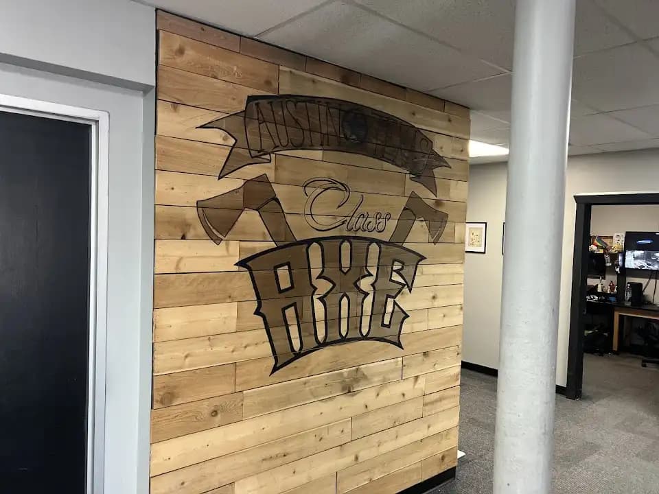 axe throwing experience at Class Axe Throwing located in Austin