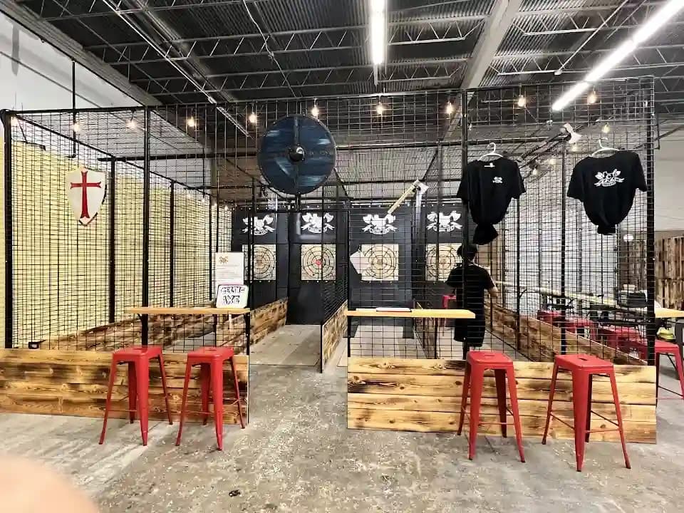 Photo of Celtic Axe Throwing @ Brewtorium axe throwing activities in Austin