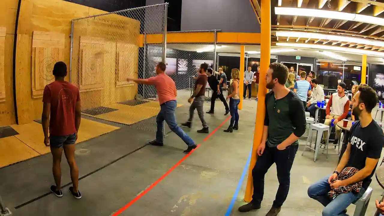 AxeVentures Axe Throwing and Rage Room - Popular axe throwing destination in San Diego