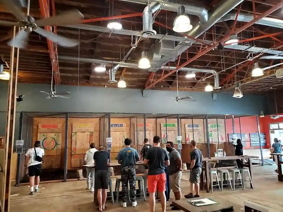 Photo of AxeVentures Axe Throwing and Rage Room axe throwing activities in San Diego