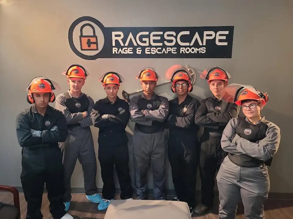 rage rooms experience at Ragescape Rage & Escape Rooms located in San Diego