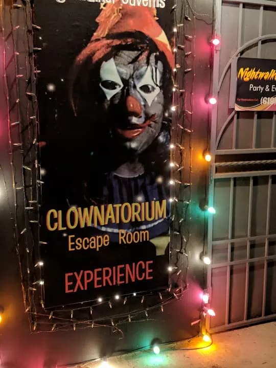 Interior view of Nightwalker Caverns Escape Room Adventures escape rooms facility in San Diego