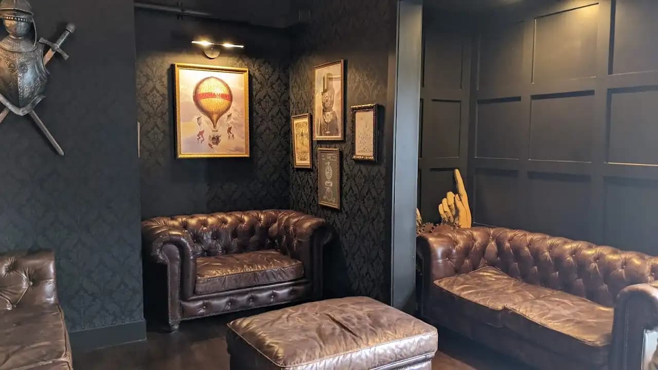 Interior view of Escapology Escape Rooms San Diego escape rooms facility in San Diego