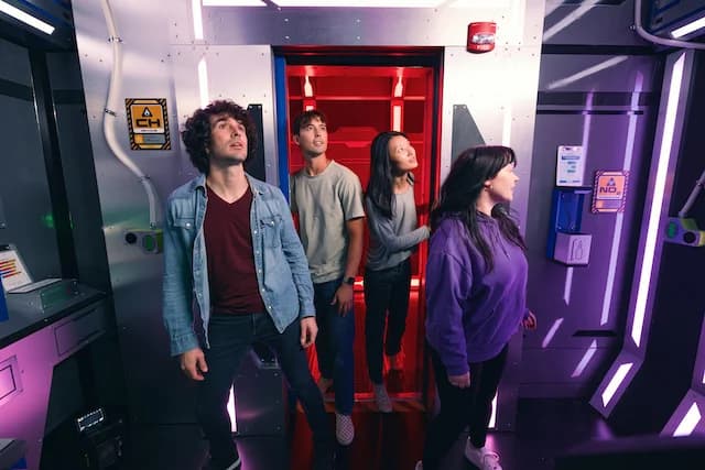 Interior view of The Escape Game San Diego (Westfield UTC) escape rooms facility in San Diego