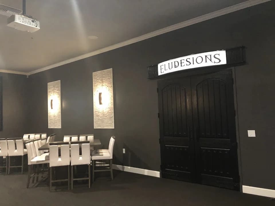 Interior view of Eludesions Escape Rooms escape rooms facility in Phoenix