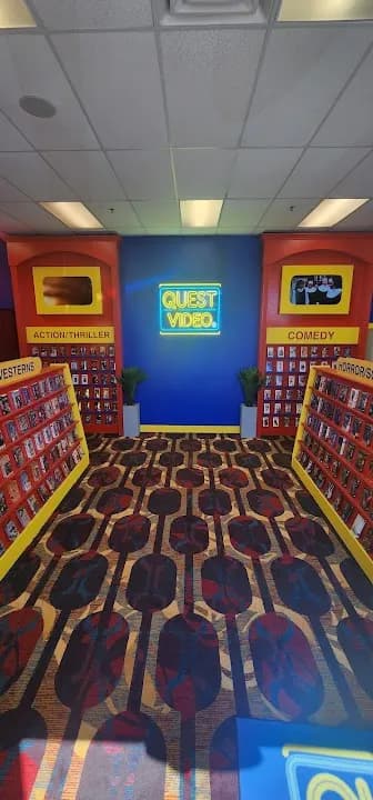 Interior view of Paranoia Quest Escape The Room escape rooms facility in Phoenix