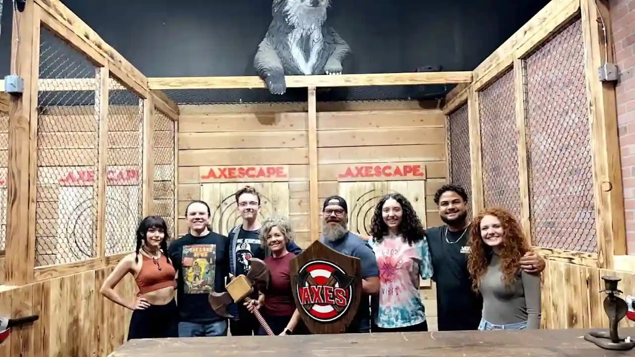 Photo of AXESCAPE ROOM/ Escape Room axe throwing activities in Phoenix