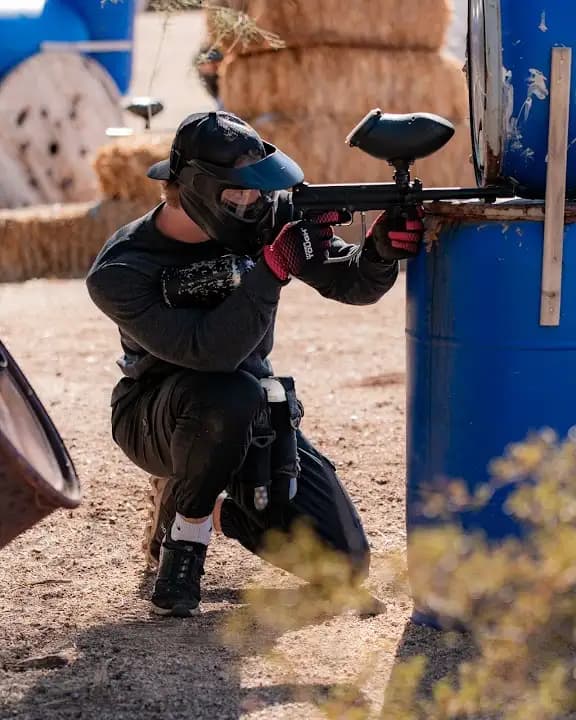 Interior view of Westworld Paintball - Splatter Ranch Paintball Field paintball facility in Phoenix