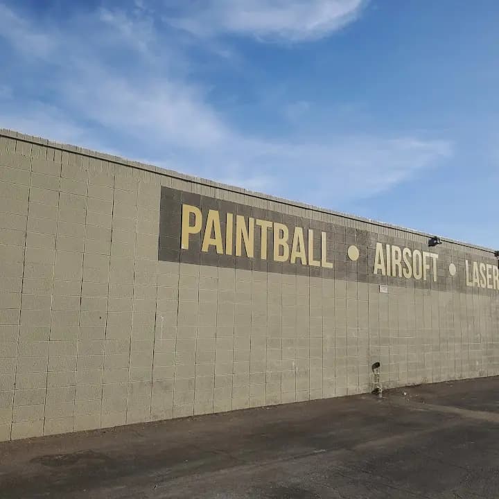 Interior view of American Paintball Coliseum paintball facility in Phoenix