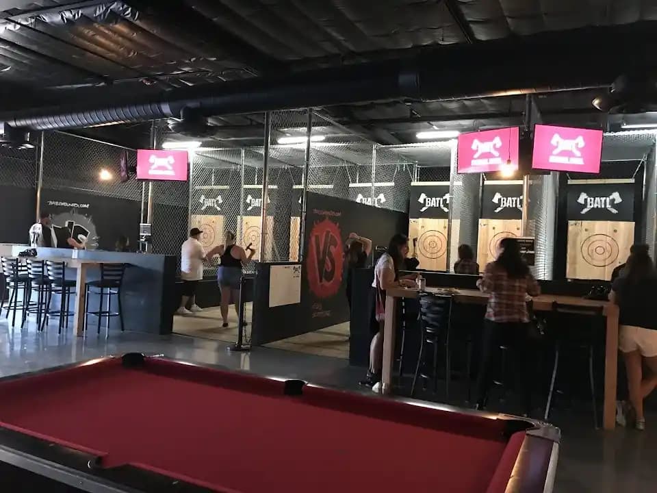axe throwing experience at BATL Grounds | Scottsdale located in Phoenix