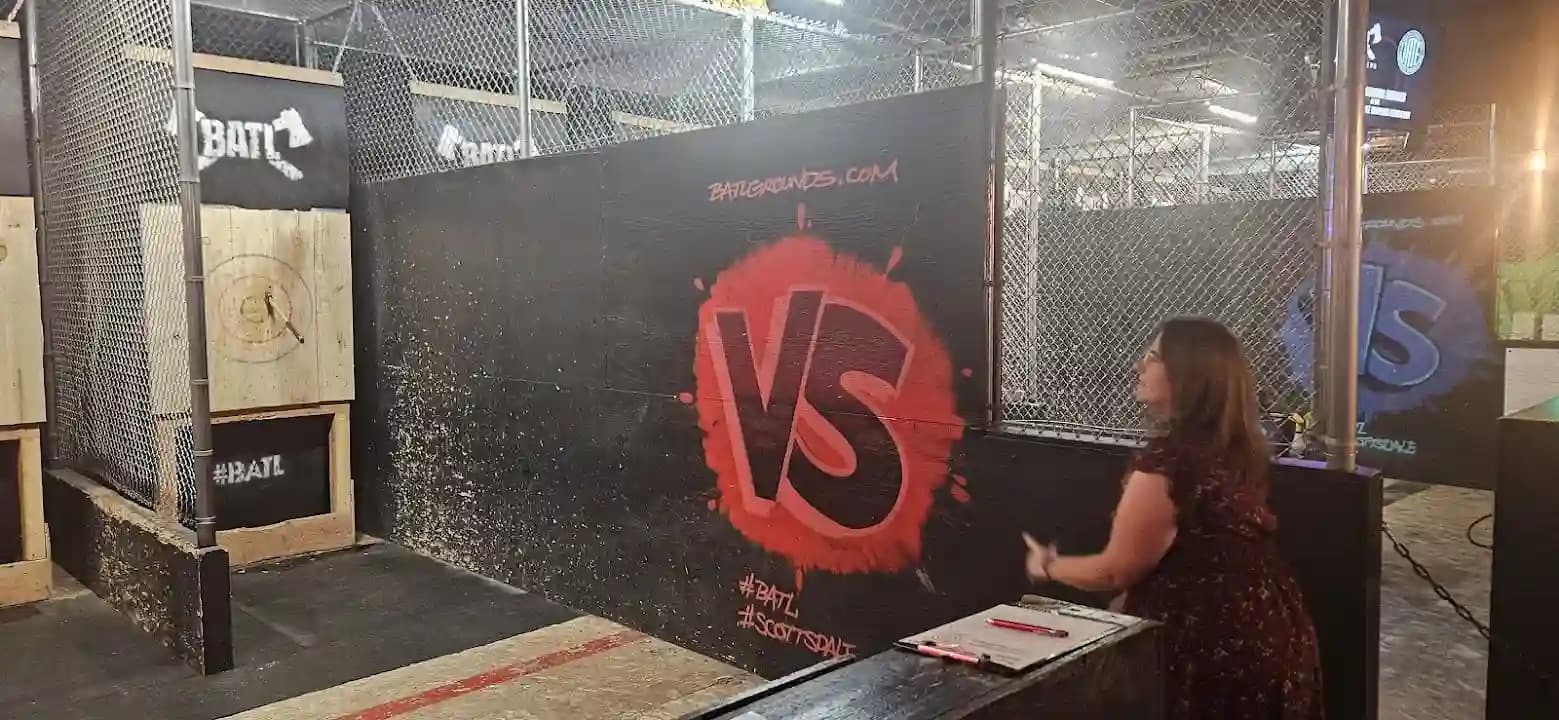 Photo of BATL Grounds | Scottsdale axe throwing activities in Phoenix