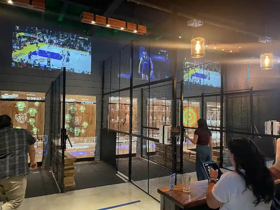 Photo of The Mighty Axe axe throwing activities in Phoenix