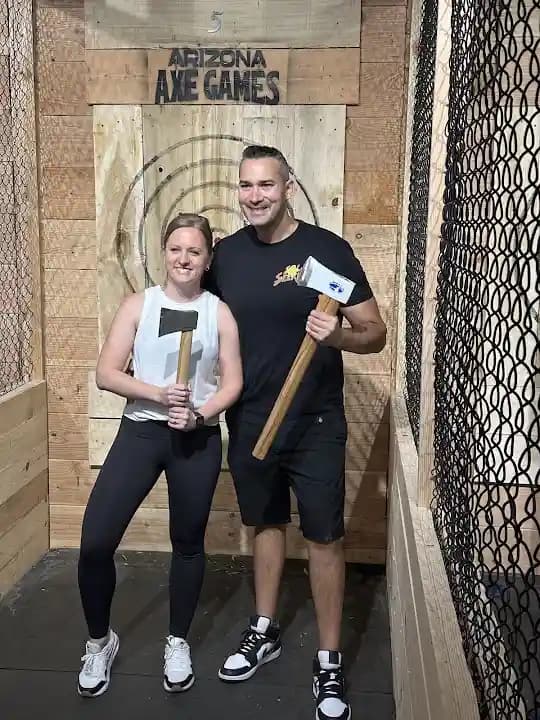Arizona Axe Games - axe throwing in Phoenix - Top rated