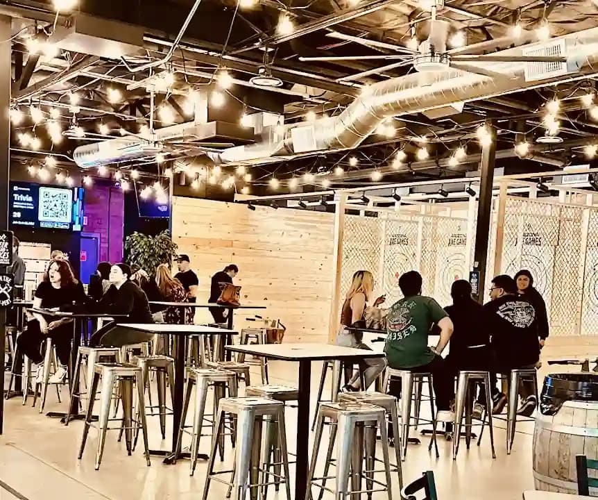 axe throwing experience at Arizona Axe Games located in Phoenix