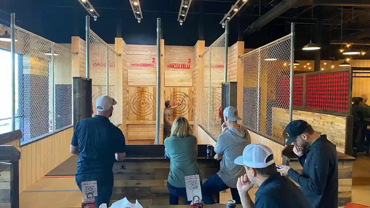 Photo of Social Axe Throwing axe throwing activities in Phoenix