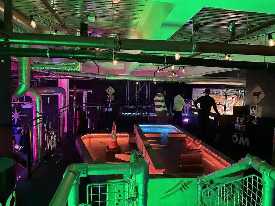 Photo of Boom Battle Bar Leeds axe throwing activities in Leeds