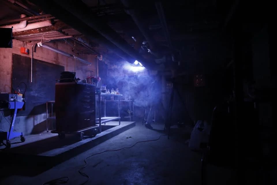 Interior view of Big Escape Rooms escape rooms facility in Atlanta