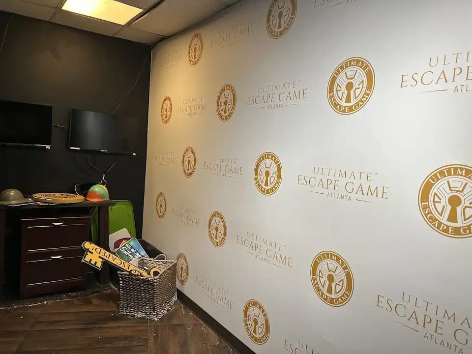 Interior view of Ultimate Escape Game Atlanta escape rooms facility in Atlanta