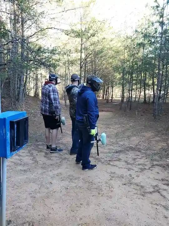Interior view of Blue Ridge Paintball paintball facility in Philadelphia