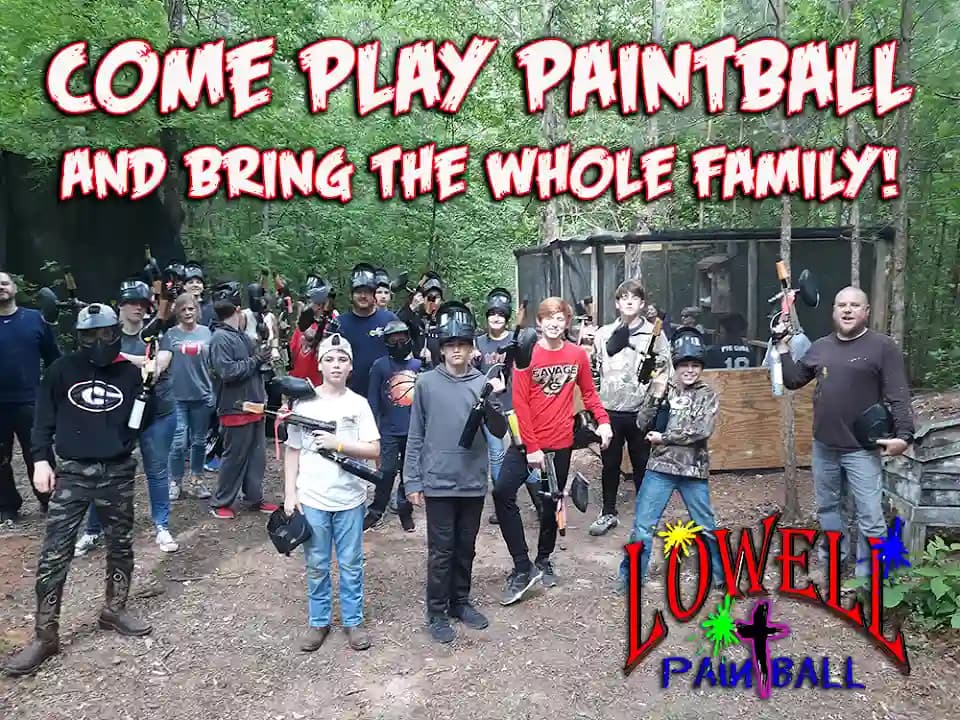 Lowell Paintball - Popular paintball destination in Atlanta