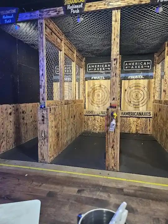axe throwing experience at American Axes - Axe Throwing Atlanta located in Atlanta