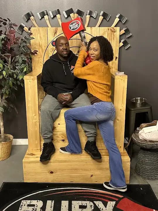 axe throwing experience at Bury the Hatchet Atlanta - Axe Throwing located in Atlanta