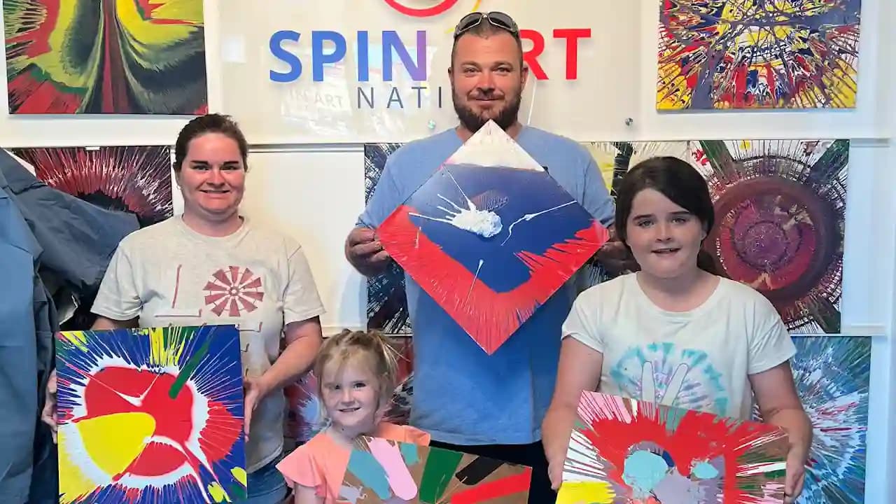 Photo of Spin Art Nation San Antonio Paint Studio rage rooms activities in San Antonio
