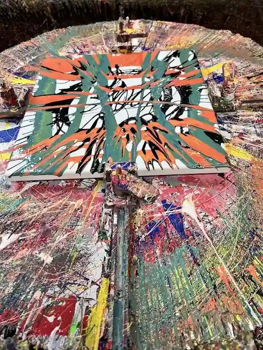 rage rooms experience at Spin Art Nation San Antonio Paint Studio located in San Antonio