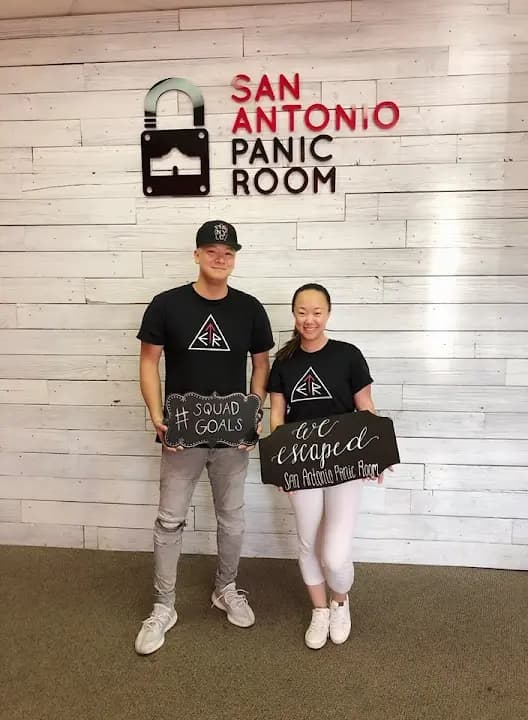 Interior view of San Antonio Panic Room escape rooms facility in San Antonio