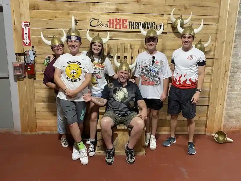 Class Axe Throwing - Popular axe throwing destination in San Antonio