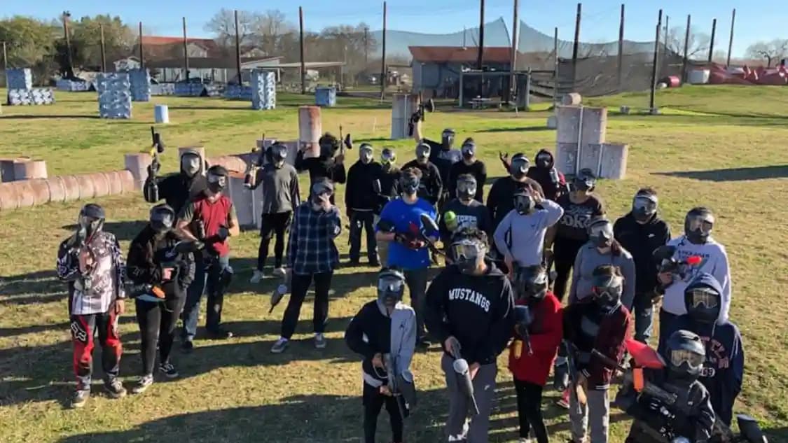 Photo of Paintball Knights paintball activities in San Antonio