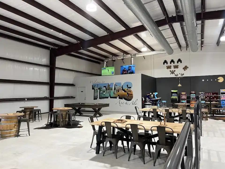 Photo of Texas Axe & Ale axe throwing activities in San Antonio