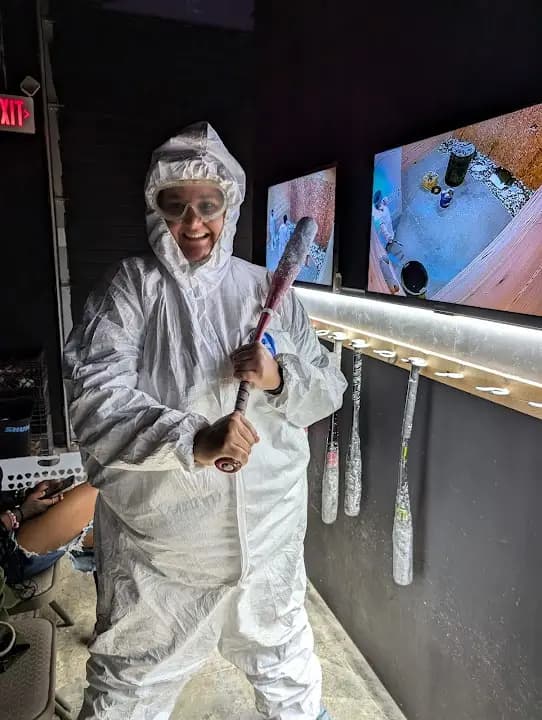 rage rooms experience at All That Rage located in Philadelphia