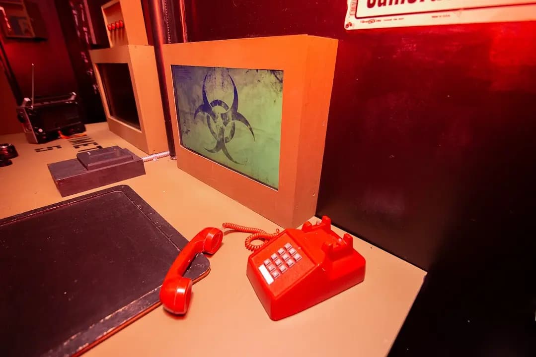 Interior view of Center City Escape Room escape rooms facility in Philadelphia