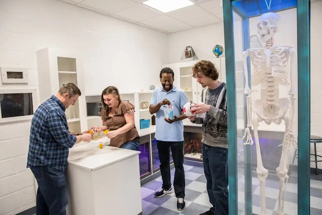 Interior view of Escape Room Mystery escape rooms facility in Philadelphia