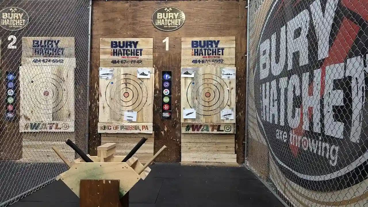 Photo of Bury The Hatchet King Of Prussia - Axe Throwing axe throwing activities in Philadelphia