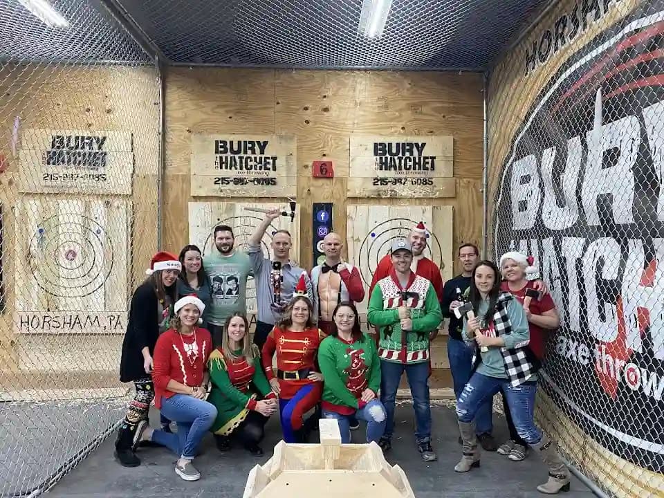 Photo of Bury the Hatchet Horsham - Axe Throwing axe throwing activities in Philadelphia