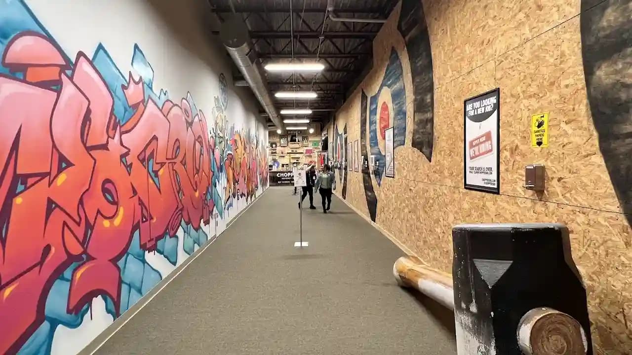 Photo of Chopper's Hatchet House - Axe Throwing axe throwing activities in Philadelphia