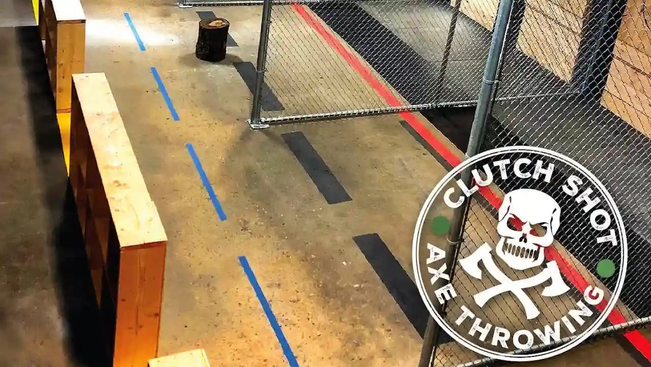 Photo of Clutch Shot Axe Throwing axe throwing activities in Philadelphia