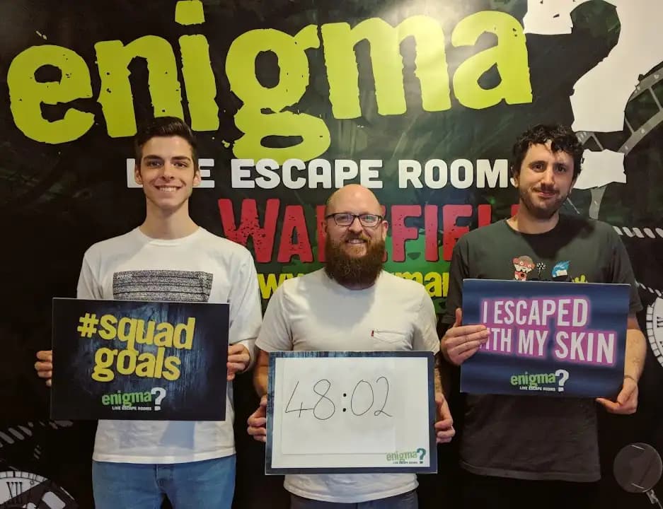 Enigma Rooms Wakefield - Popular escape rooms destination in Leeds