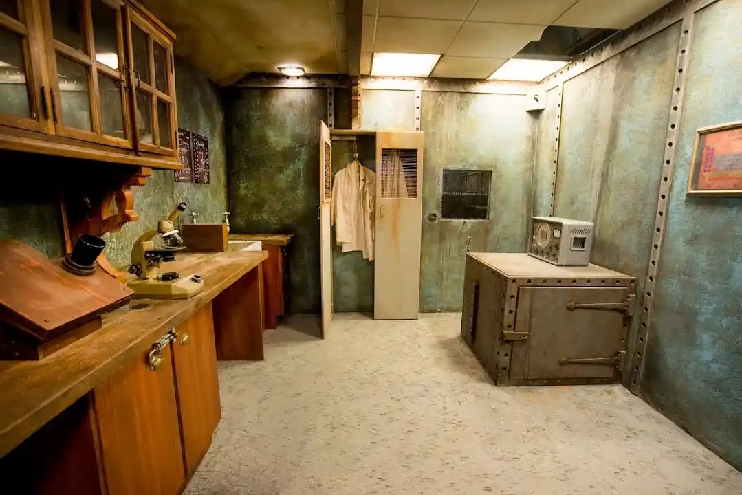 Interior view of Escape Room Leeds - Kanyu escape rooms facility in Leeds