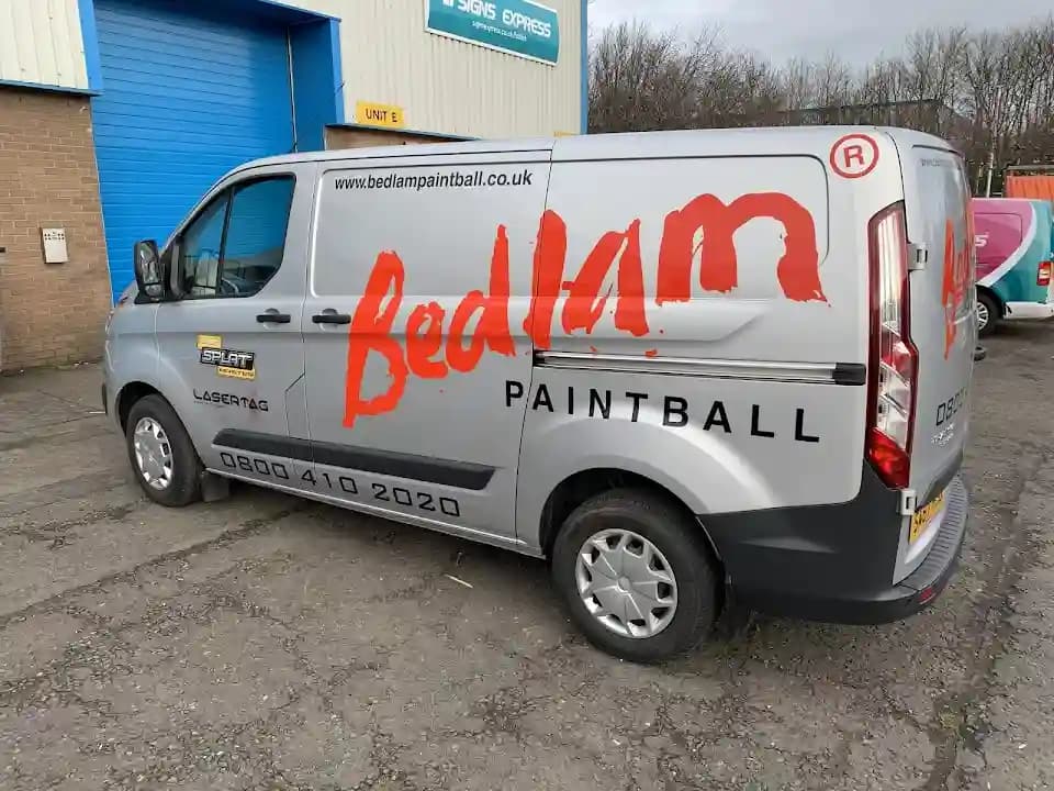 paintball experience at Bedlam Paintball Leeds located in Leeds
