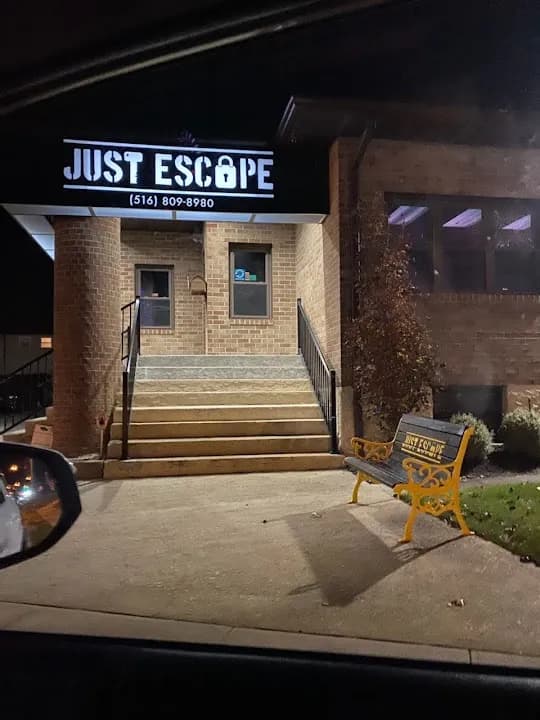 Interior view of Just Escape escape rooms facility in New York